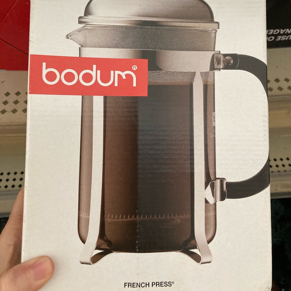 Brand new Bodum French press